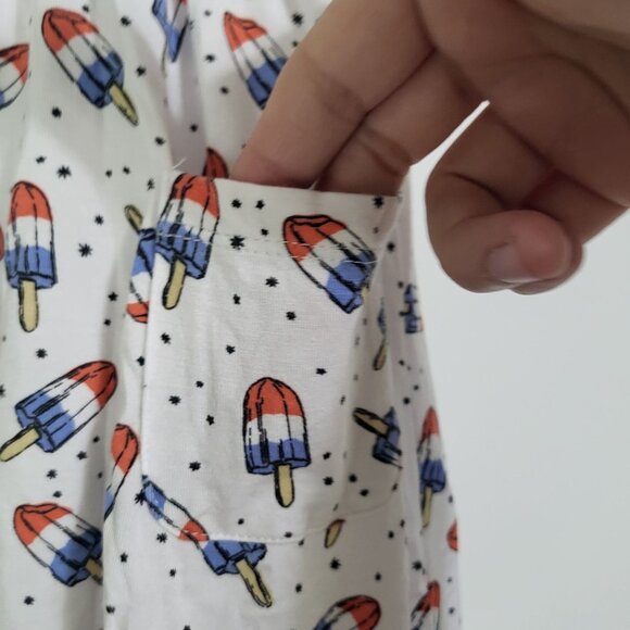 Angel Dear Twirly Short Sleeve Dress-Astropops SZ 18-24M Bamboo Spandex - Picture 4 of 6